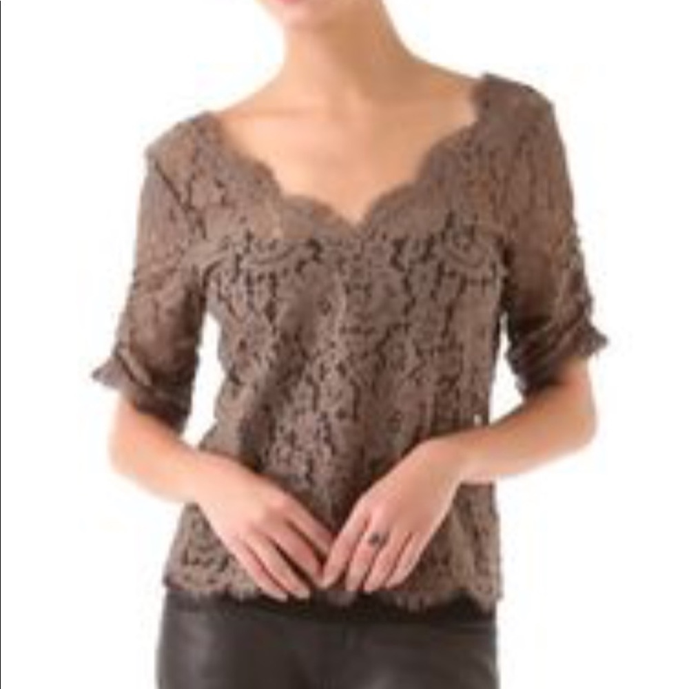 Joie fanny lace top sz XS